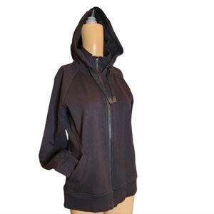 Athleta zip up hooded jacket